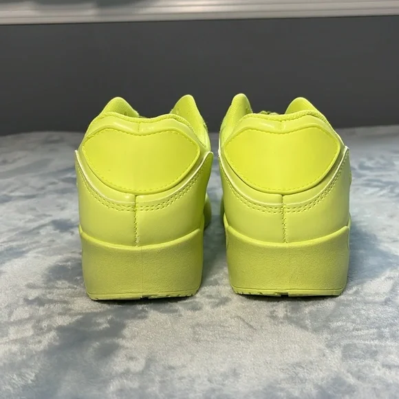 Cape Robbin Bright Yellow Green Sneakers - Picture 6 of 10